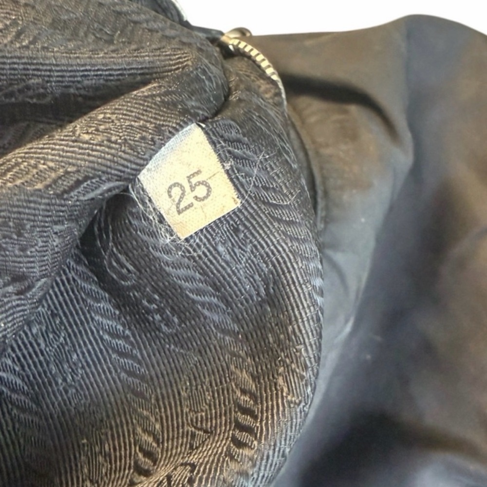 Prada black Tessuto nylon hobo shoulder bag - Picture 8 of 8